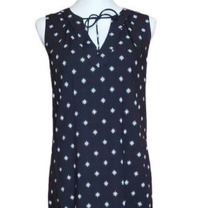 Old Navy Black White Diamond Dress
